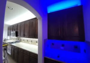 RGB Color Change Under Cabinet Lights Image